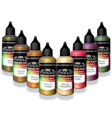 Pearl Metallic Series – 35 Airbrush Acrylic-Polyurethane Paints