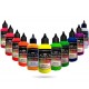 Fluorescent Series – 13 Airbrush Acrylic-Polyurethane Paints