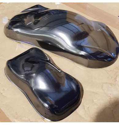 Black Chrome - Special metallic effect paint