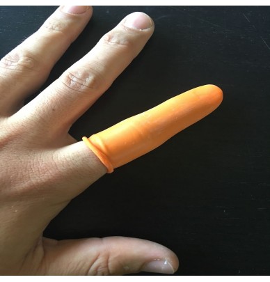 Rubber finger cots