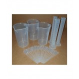 kit of 3 beakers 3 test tubes 20 pipettes