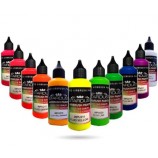 Fluorescent Series – 11 Airbrush Acrylic-Polyurethane Paints