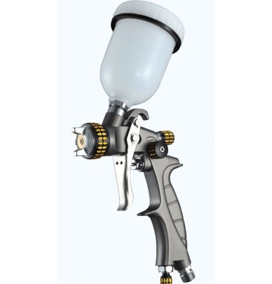 Mini Spray Gun SAT HVLP Premium Gold 0.8mm + 1.0mm