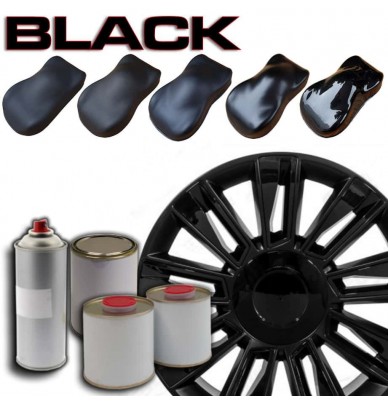 Epoxy black paint for Wheel Rims