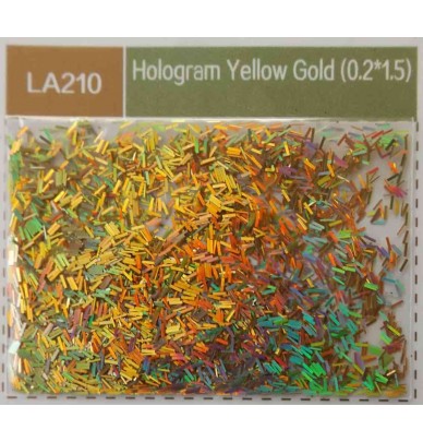 Holographic ultra thin flakes