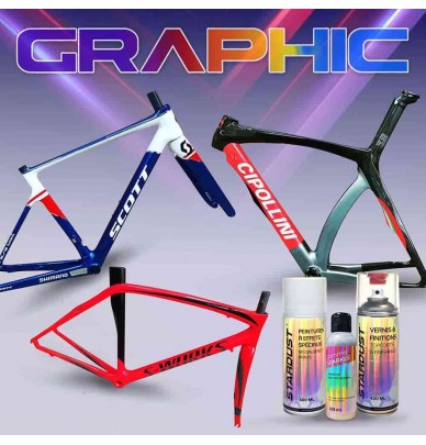 Graphic Design bike paint kit