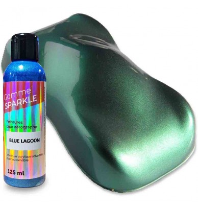 Airbrush paint SPARKLE RUTILE GREEN 125ml