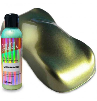 Airbrush paint SPARKLE RUTILE GREEN 125ml