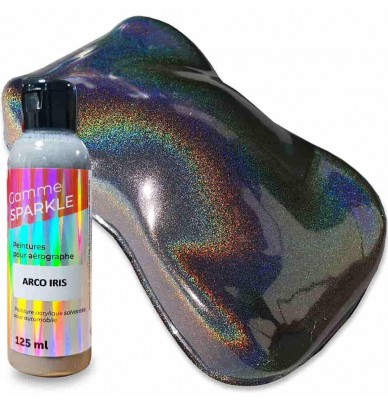 Airbrush paint SPARKLE AQUA PINK 125ml