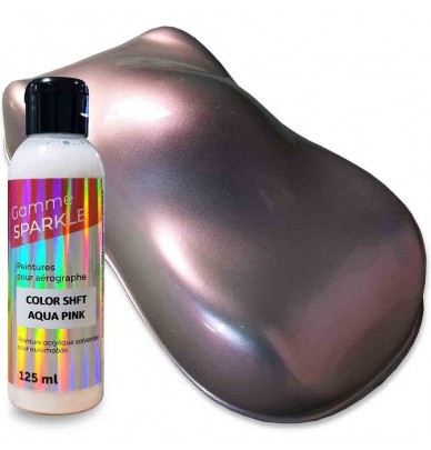 Airbrush paint SPARKLE AQUA PINK 125ml