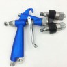 Dual nozzle spray gun SAT1201