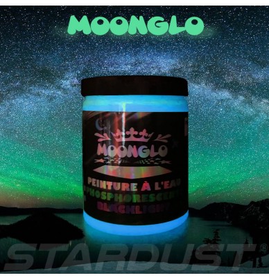 1L ART Waterbased acrylic Phosphorescent paint GREEN