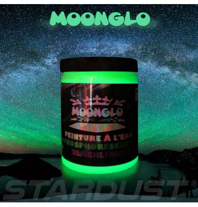 1L ART Waterbased acrylic Phosphorescent paint GREEN