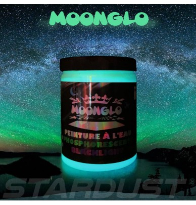 1L ART Waterbased acrylic Phosphorescent paint GREEN