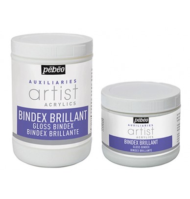 BINDEX Pebeo Water Soluble Transparent Binder - Matt or Gloss