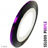 striping adhesive tape, chrome and holographic, 2mm x 20m roll