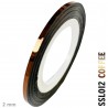 striping adhesive tape, chrome and holographic, 2mm x 20m roll