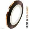 striping adhesive tape, chrome and holographic, 2mm x 20m roll