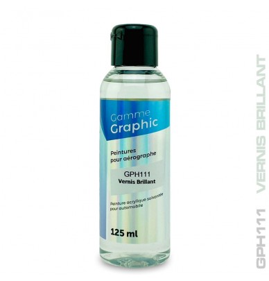 1K GRAPHIC airbrush solvent topcoat - 3 types