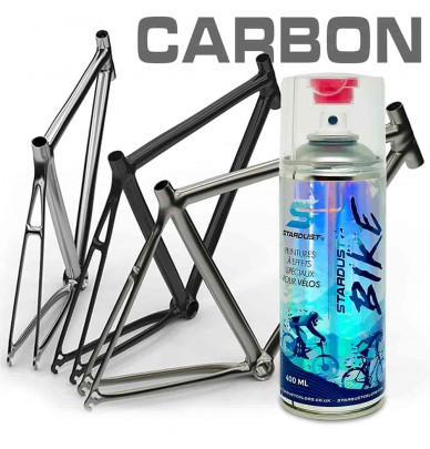 Carbon bike frame primer spray - Stardust Bike