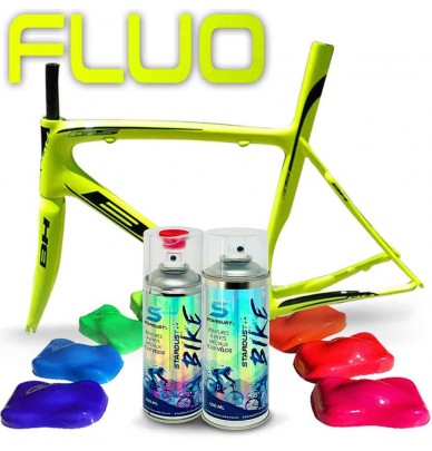 Stardust Bike Fluorescent Spray Paint - 12 shades