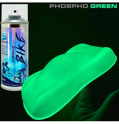 phoshorescent spray paint for bikes - 2 shades Stardust Bike