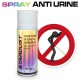 Transparent coating anti-urine in spray can