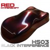 Black Interference bike paint kit - 6 colors