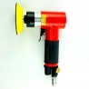 Mini pneumatic polisher 75 mm with plate and foams