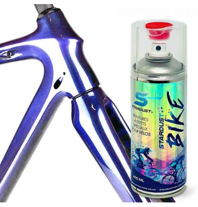 Stardust Bike spray topcoat for bikes, gloss and matte, high resistance