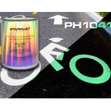 Phosphorescent paint for roads and bike paths