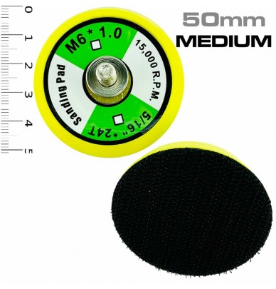 Velcro mini sanding pads 50, 75 and 150 mm