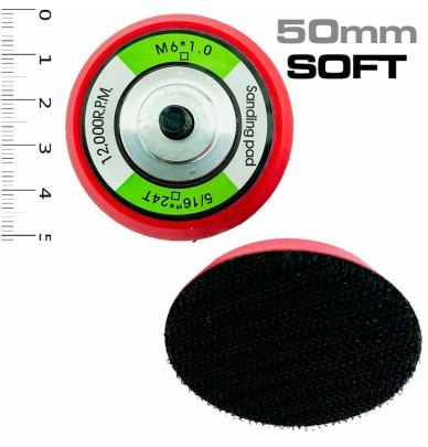 Velcro mini sanding pads 50, 75 and 150 mm