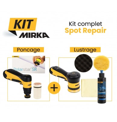 Spot Repair Kit - New Mirka cordless sanding and buffing process