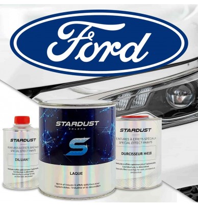 Ford colour code - 2K paint in aerosol spray or can with hardener