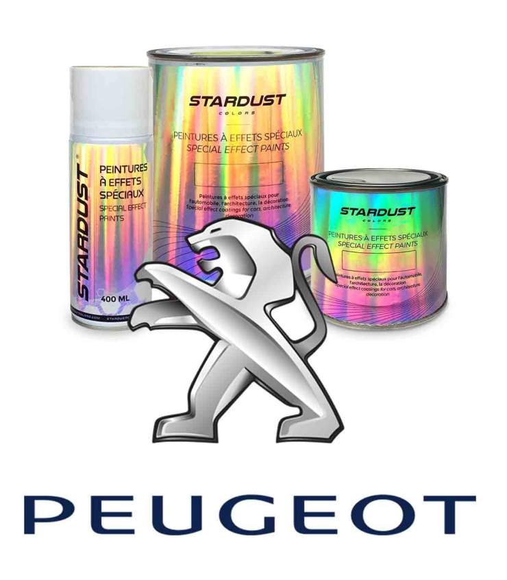 PEUGEOT Car paint colours - Factory colors in spray or can