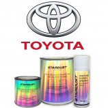 TOYOTA car paint code - Car colour code in 1K solvent-based basecoat