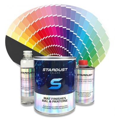 RAL or PANTONE® Colours in 2K Matt Polyurethane Paint