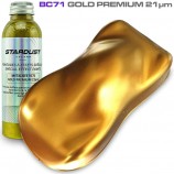 METALLIC PAINTS 125ML + GOLDEN GOLD-BRONZE-COPPER-ALUMINUM