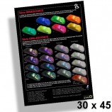 IRIDESCENT  PAINTS -  POSTER 30X45CM 