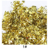 Metallic flake sheets - 10 colors x 5 grams.