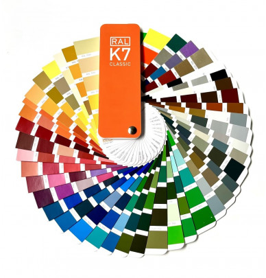 RAL K7 CLASSIC COLOR CHART 216 colors