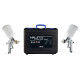 IWATA 2 GUN CASE - W-400 BELARRIA + W-400 WBX
