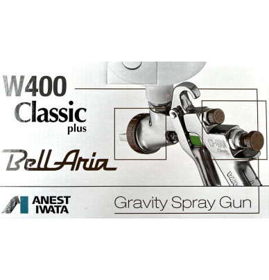 W-400 BELLARIA - IWATA Spray Gun for clear coat