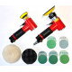 A3301 Pneumatic 50mm Eccentric Mini Sander with 50 Mini Discs