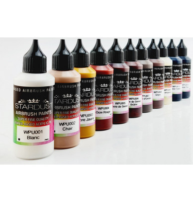 Toy standard paints and clearcoat - WPU range