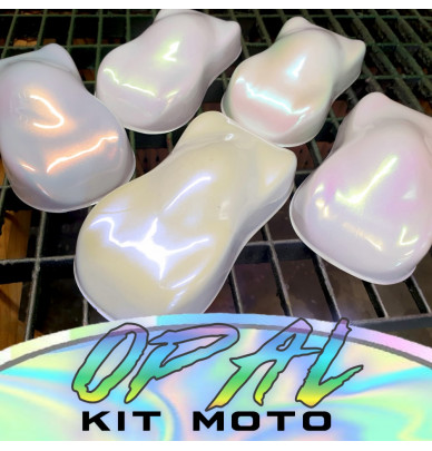 Complete Opalescent Effect Paint Set for Motorbikes