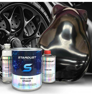 two-component cold epoxy paint for wheels and chassis