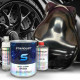 two-component cold epoxy paint for wheels and chassis