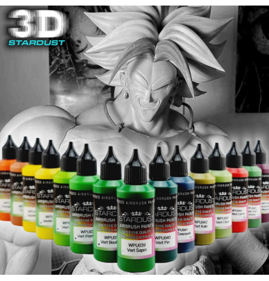 47 Satin Paints for 3D Printing – WPU Airbrush Range